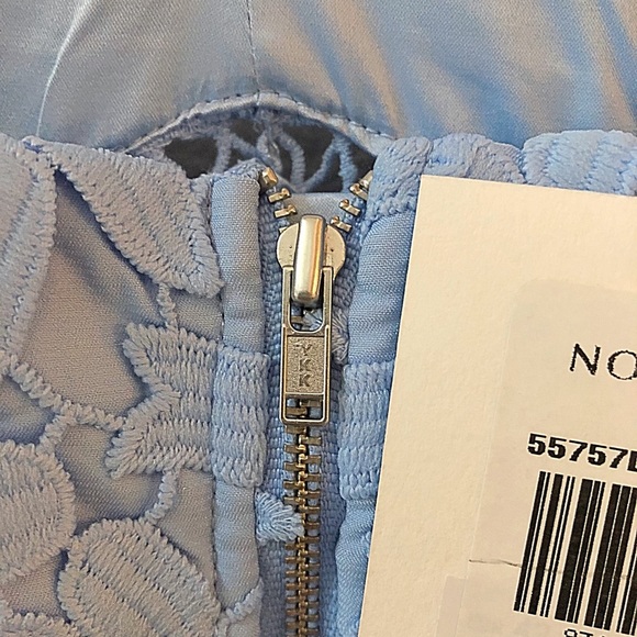 Bardot Light Blue Lace Dress - Picture 9 of 13